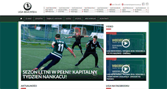 Desktop Screenshot of ligabemowska.pl
